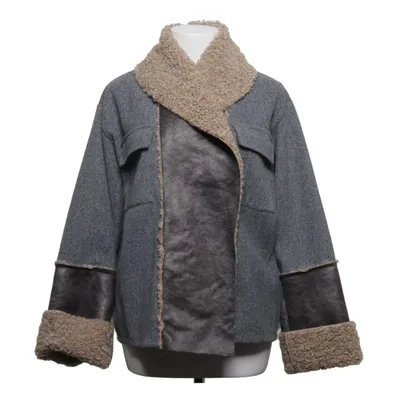 Shearlingjacka (Grå, Beige) från Marta Polyester