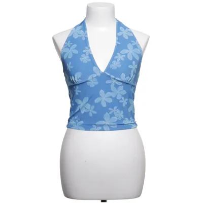 Halternecktopp (Blå) från Ghanda Elastan, Polyester