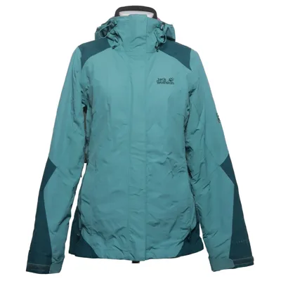 Outdoor jas (Blauw, Roze, Meerkleurig) van Jack Wolfskin Polyamide