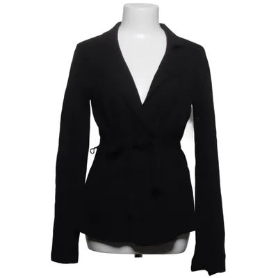 Cardigan cache-cœur (Noir) de K & US Laine de mouton