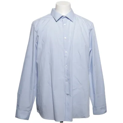 Shirt (Blue) from Burton Menswear Cotton, Polyester