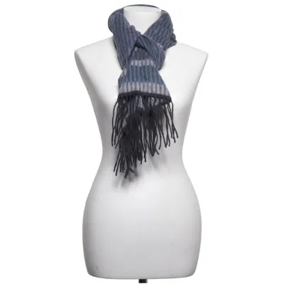 Écharpe (Bleu, Gris) de Marja Kurki Cachemire