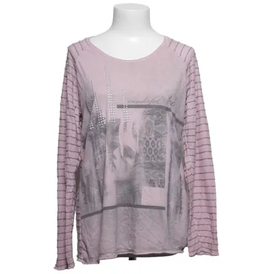 Lange mouwen shirt (Roze) van Hajo Elastaan, Metallvezel, Polyester, Viscose