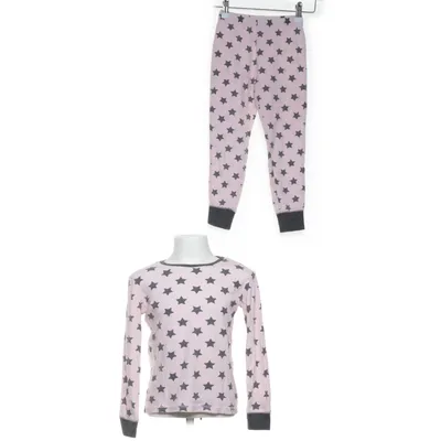 Pyjama (Roze, Grijs) van Pocopiano Katoen