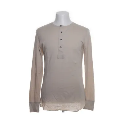 Henley shirt (Beige) from Acne Studios Cashmere, Cotton, Silk