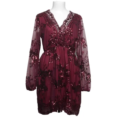 Cocktailklänning (Röd) från Miliana Elastan, Polyester