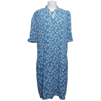 Dress (Blue, White, Multicolored) from Ichi Polyester
