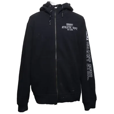 Huvtröja (Grå) från Grant Bomull, Polyester