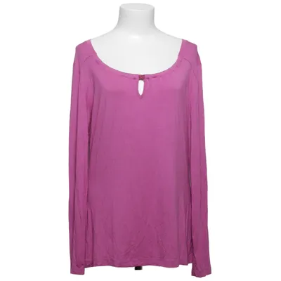T-shirt à manches longues (Rose) de Oui Moments Élasthane, Viscose