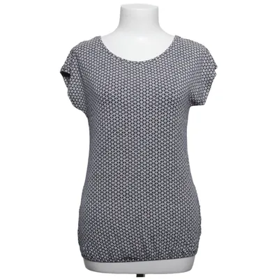 Top (Blauw, Wit) van Vivance Elastaan, Viscose