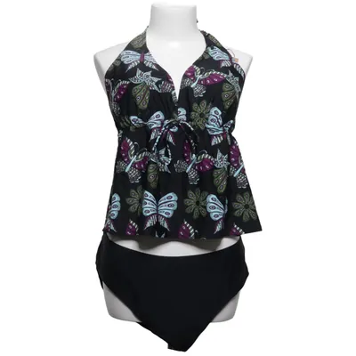 Tankini (Noir, Multicolore) de Lascana Élasthane, Polyamide