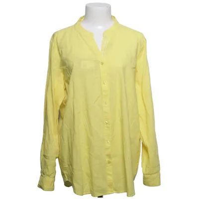 Blouse (Geel) van Milano Italy Katoen, Linnen