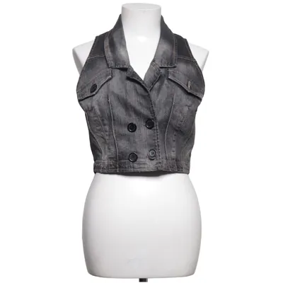 Jeansväst (Grå) från Quelle Bomull, Elastan