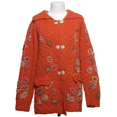 Cardigan (Orange, Flerfarvet) fra Oilily Akryl, Uld
