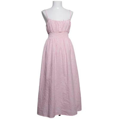 Klänning (Rosa, Vit) från Zara Bomull, Polyester