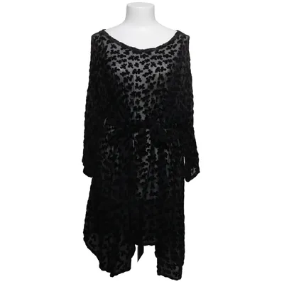 Dress (Black, Gray) from Grizas Silk, Viscose