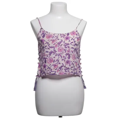 Crop top (Blanc, Violet, Rose) de Tree of Life Coton