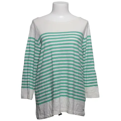 Långärmad t-shirt (Vit, Grön) från Via Cortesa Bomull