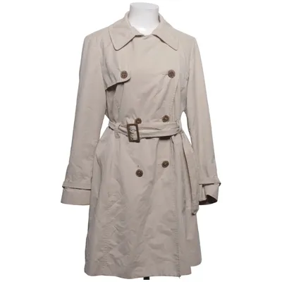 Trenchcoat (Beige) van Friis Acetaat, Katoen, Polyamide, Polyester