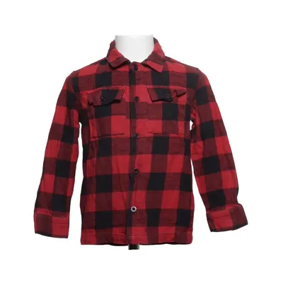 Flannel shirt (Red, Black) from D.M.D by Denim Day Cotton