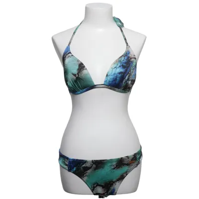 Bikini (Bleu, Vert, Multicolore) de Lascana Élasthane, Polyamide