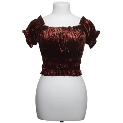 Crop top (Night Out) from Bershka Night Out Elastane, Polyester