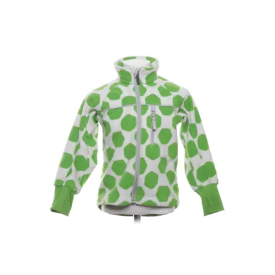 Fleece jacket (Green, White) from Polarn O. Pyret Polyester