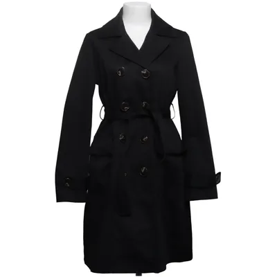Trenchcoat (Svart) från Frk. Bomull, Polyester
