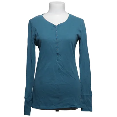 Henley T-shirt (Blå) fra L.O.G.G by H&M Bomuld, Polyester