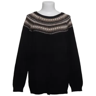 Sweater (Black, Beige) from LC Waikiki Acrylic, Metallic fiber, Polyamide, Polyester, Wool