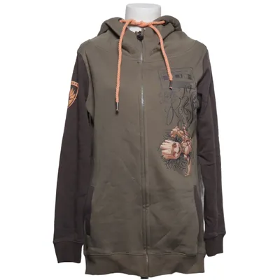 Hoodie (Green, Brown) from Marvel Cotton, Polyester