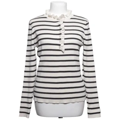 Pull-over (Blanc, Noir) de V. Code Élasthane, Viscose
