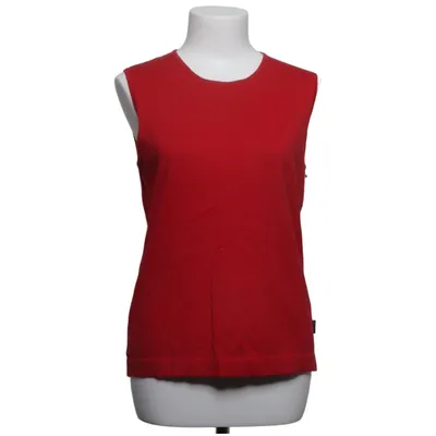 Pull sans manches (Rouge) de Prestige Coton, Élasthane, Polyamide