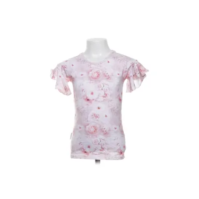 Top (Pink, Multicolored) from Guoguo Cotton, Elastane