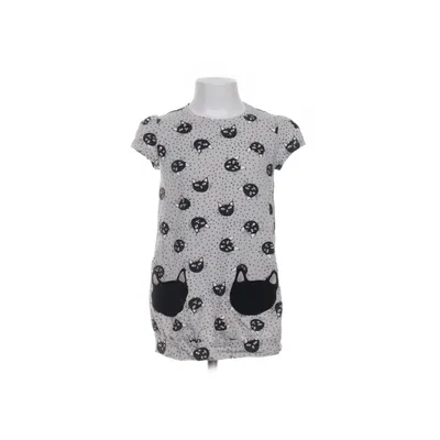 Klänning (Grå, Svart, Flerfärgad) från Lindex Kids Bomull, Elastan