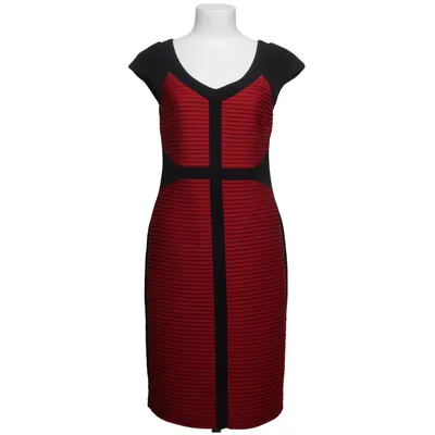 Jurk (Rood, Zwart) van Gina Bacconi Elastaan, Polyester