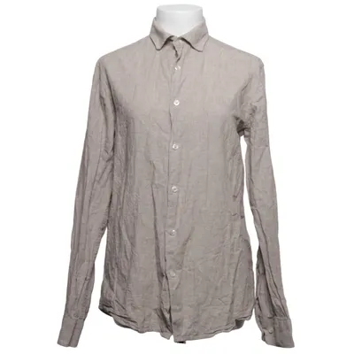 Chemise (Beige) de Denim Day Coton, Lin