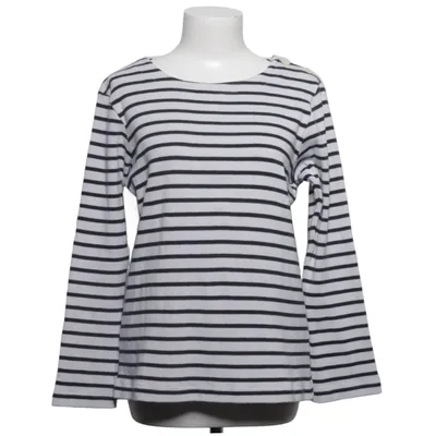 Lange mouwen shirt (Wit, Blauw) van Petit Bateau Katoen