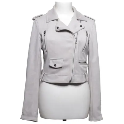 Bikerjack (Grijs) van Softy Collection Elastaan, Polyester