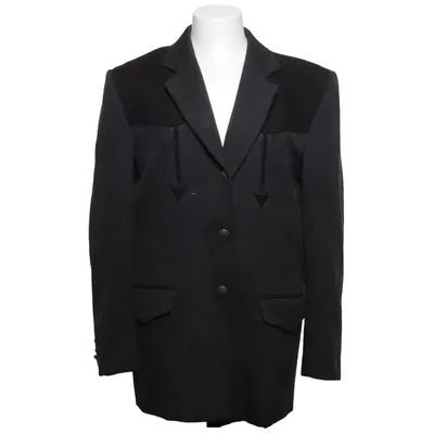 Blazer (Gray, Black) from Stars & Stripes Polyester, Viscose