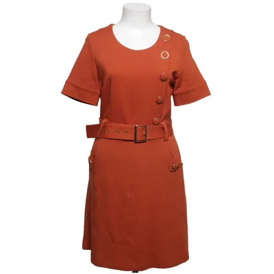 Dress (Orange) from Edith & Ella Elastane, Polyester, Viscose