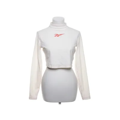 Crop top (Wit, Rood) van Reebok Classic Katoen, Elastaan