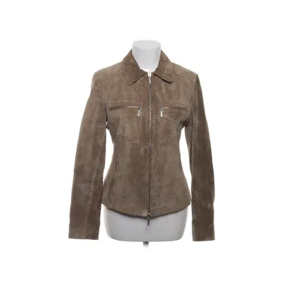 Leather jacket (Brown) from Arma Acetate