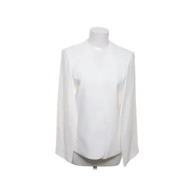 Cape (White) from Zara Woman Polyester, Viscose