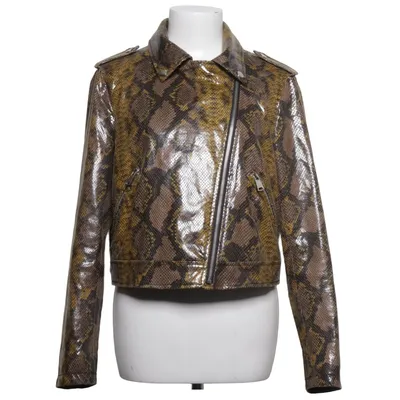 Biker jacket (Brown, Black) from Zara Basic