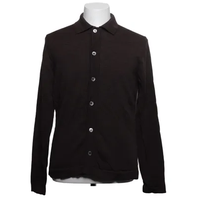 Cardigan (Brown) from Bläck Merino wool
