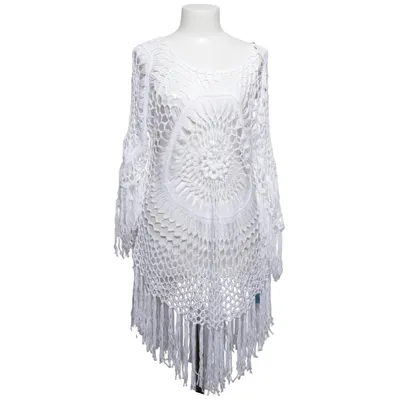 Strandkjole (Hvid) fra Cupshe Bomuld, Polyester