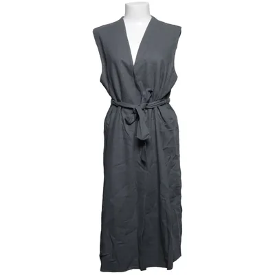 Wrap dress (Gray) from Lindex Linen, Viscose