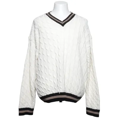 Tröja (Vit, Svart, Beige) från Boohoo Man Akryl