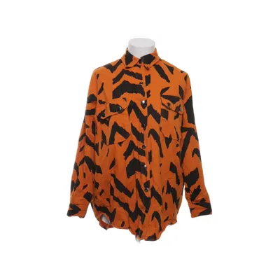 Shirt (Oranje, Zwart) van Elisa F Katoen